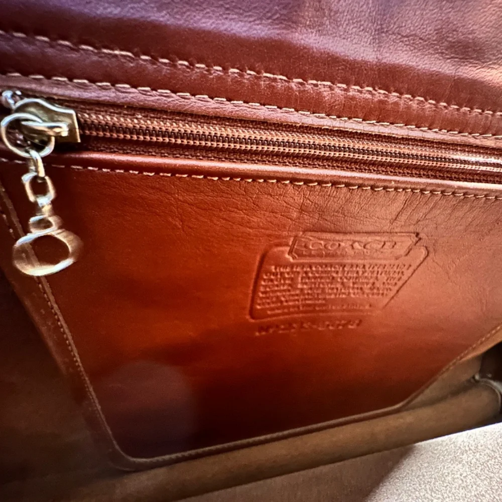 Vintage COACH No. 233-5678 Briefcase – Made in USA – Glove-Tanned Leather –